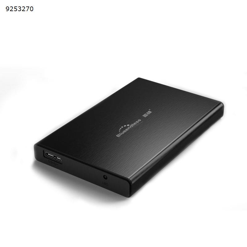 Picture of 蓝硕U23T硬盘，SSD USB3.0微型迷你金属外壳黑色