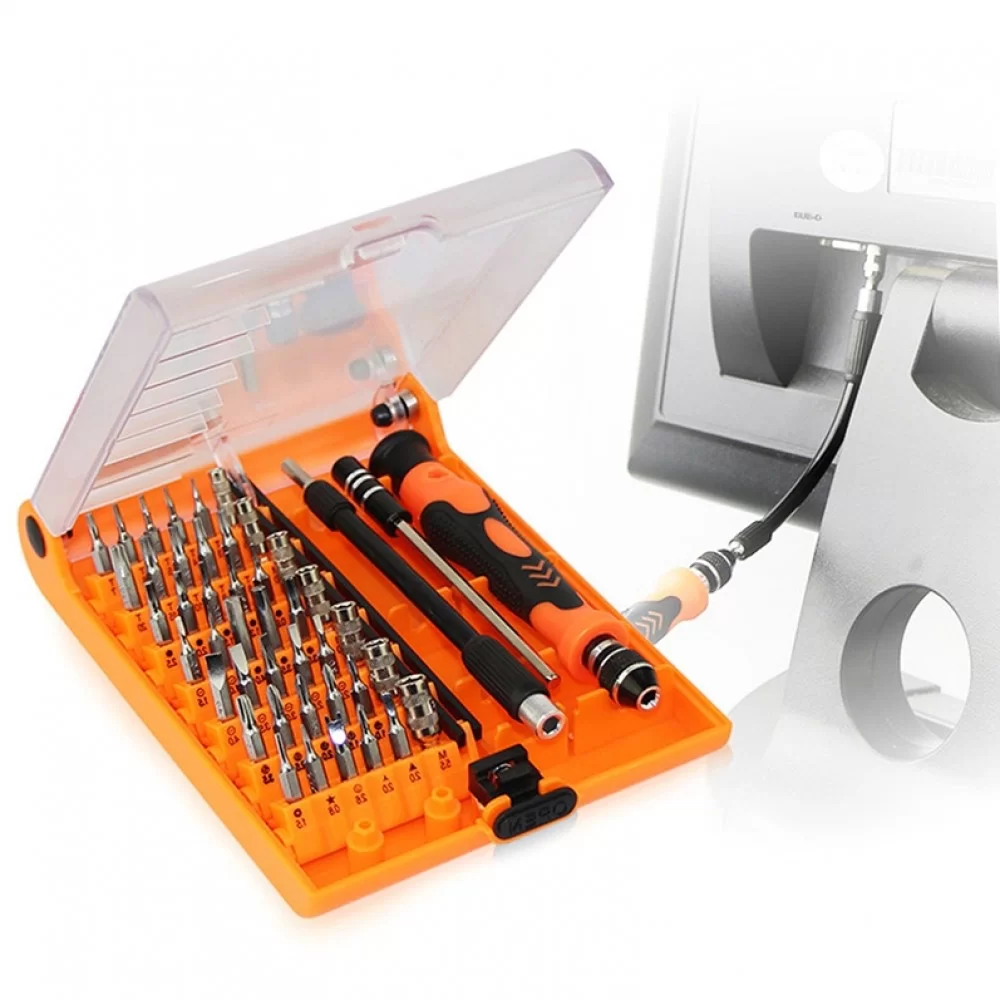 Picture of JAKEMY JM-8130 45 in 1 Interchangeable Magnetic Precision Screwdriver Set