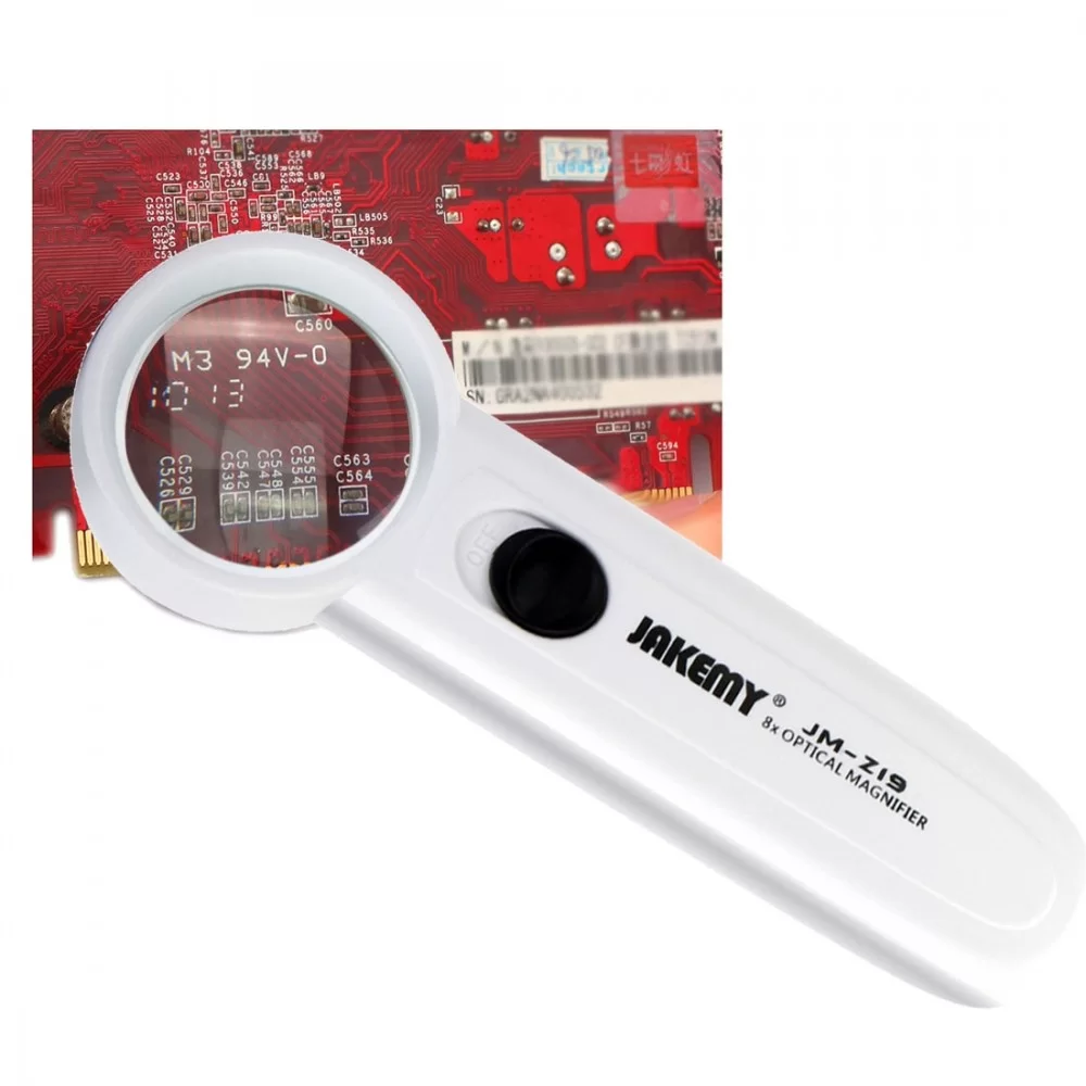 Picture of JAKEMY JM-Z19 Portable 8X Optical Magnifier with LED Light
