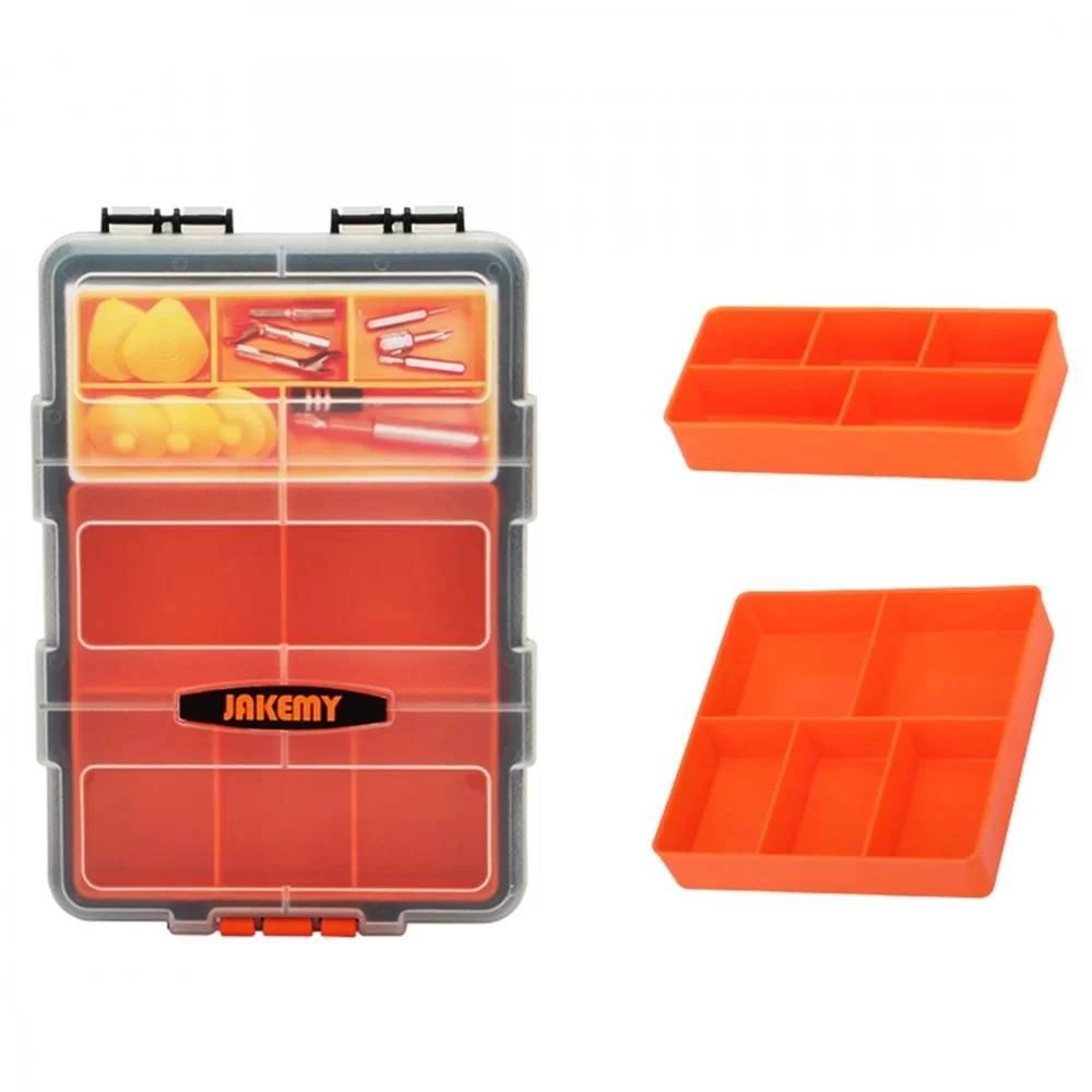 Picture of JAKEMY JM-Z20 Screwdriver Hardware Repair Tools Multi-purpose Components Double Deck Storage Box