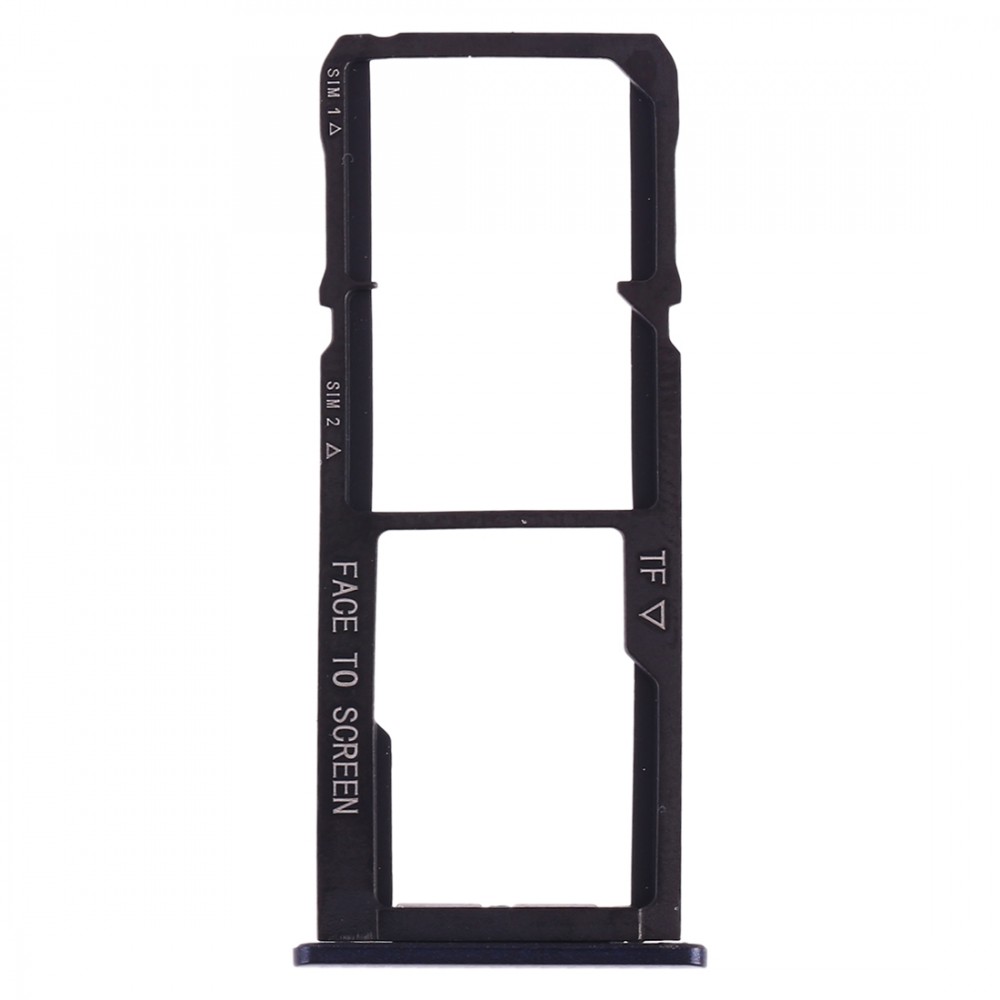 Picture of SIM Card Tray + SIM Card Tray + Micro SD Card Tray for Asus Zenfone 4 Selfie ZD553KL / ZB553KL (Dark Blue)