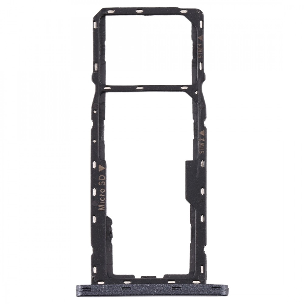 Picture of SIM Card Tray + SIM Card Tray + Micro SD Card Tray for Asus Zenfone Live L1 ZA550KL X00RD (Black)