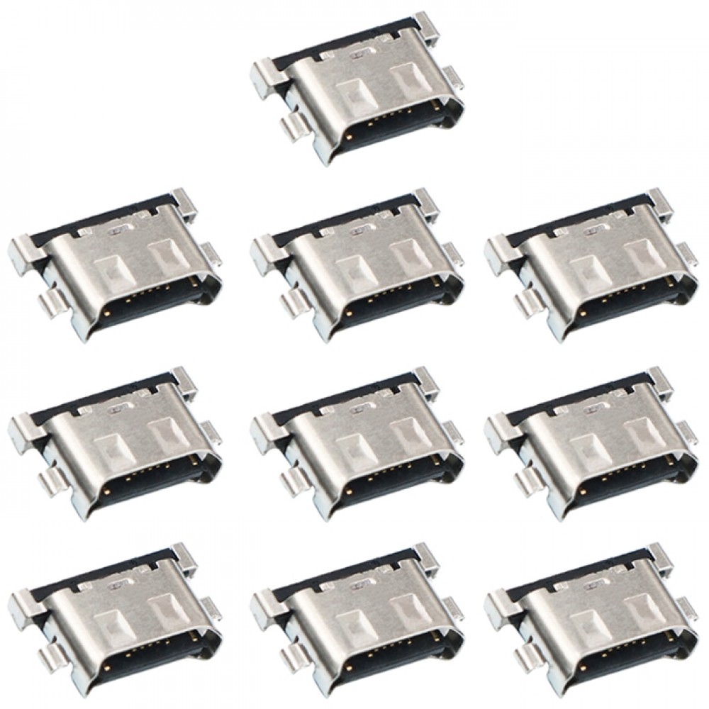 10 PCS Charging Port Connector for Huawei Honor 20 / Honor 20 Pro / Honor 9X Huawei Replacement Parts Huawei Honor 20