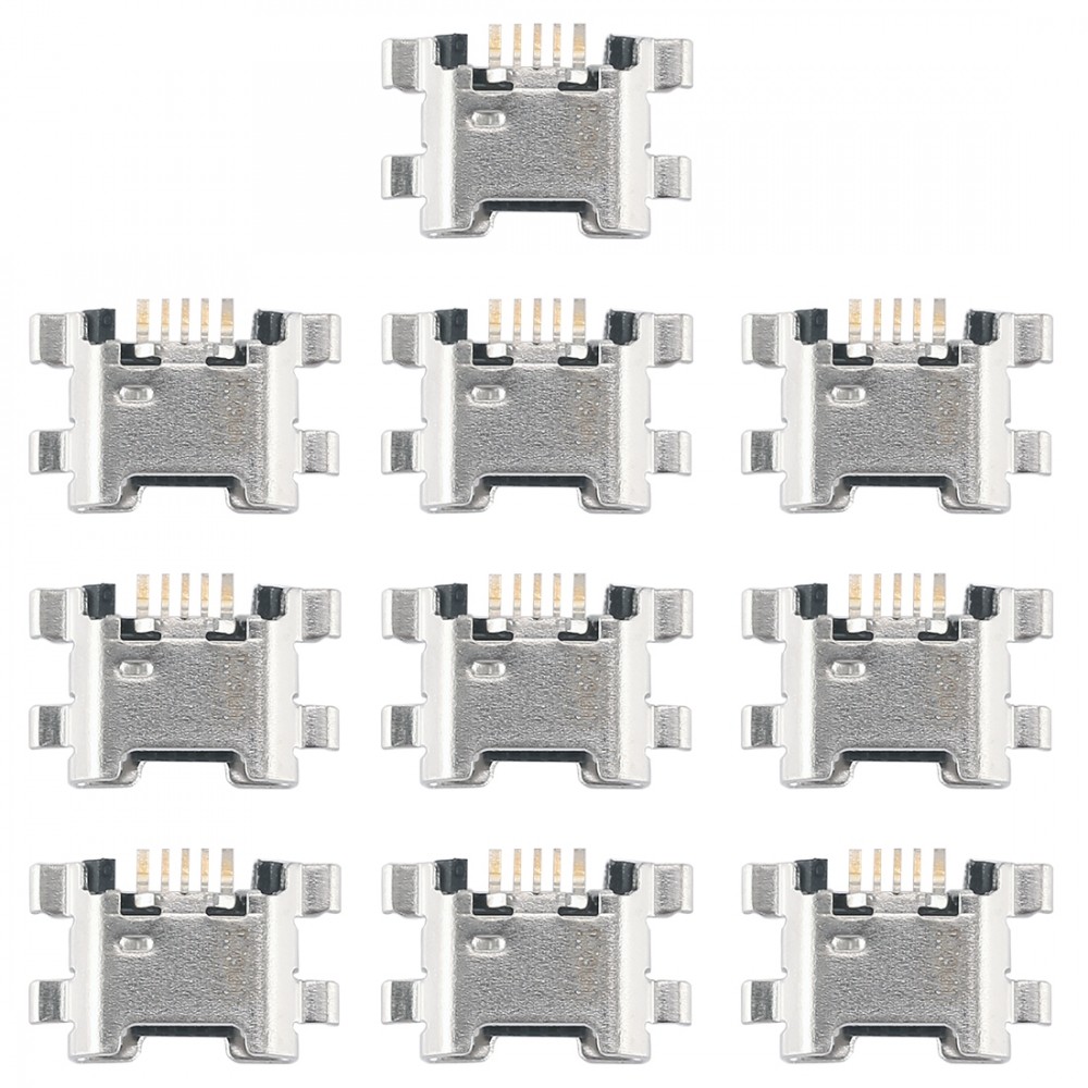 10 PCS Charging Port Connector for Huawei Honor Play 7X / 7S / Honor 9 Lite Huawei Replacement Parts Huawei Honor Play 7X