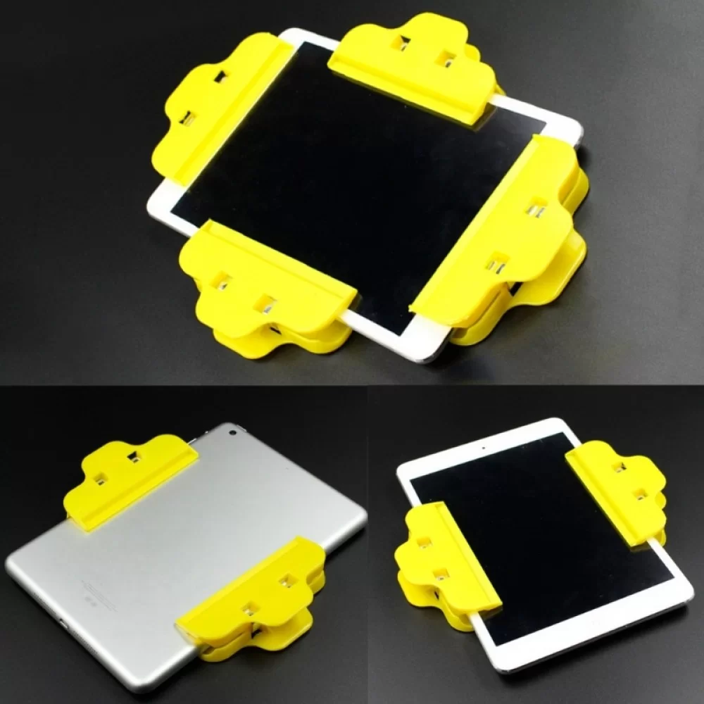 Picture of 10 PCS Mobile Phone Tilting Fixed Clip Flat Touch Screen Adhesive Clip (Random Color Delivery)