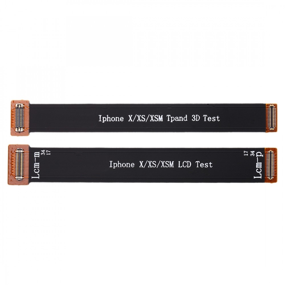 1 Pair LCD Display Screen Extension Testing Flex Cable for iPhone XS / XS Max iPhone Replacement Parts Apple iPhone XS Max
