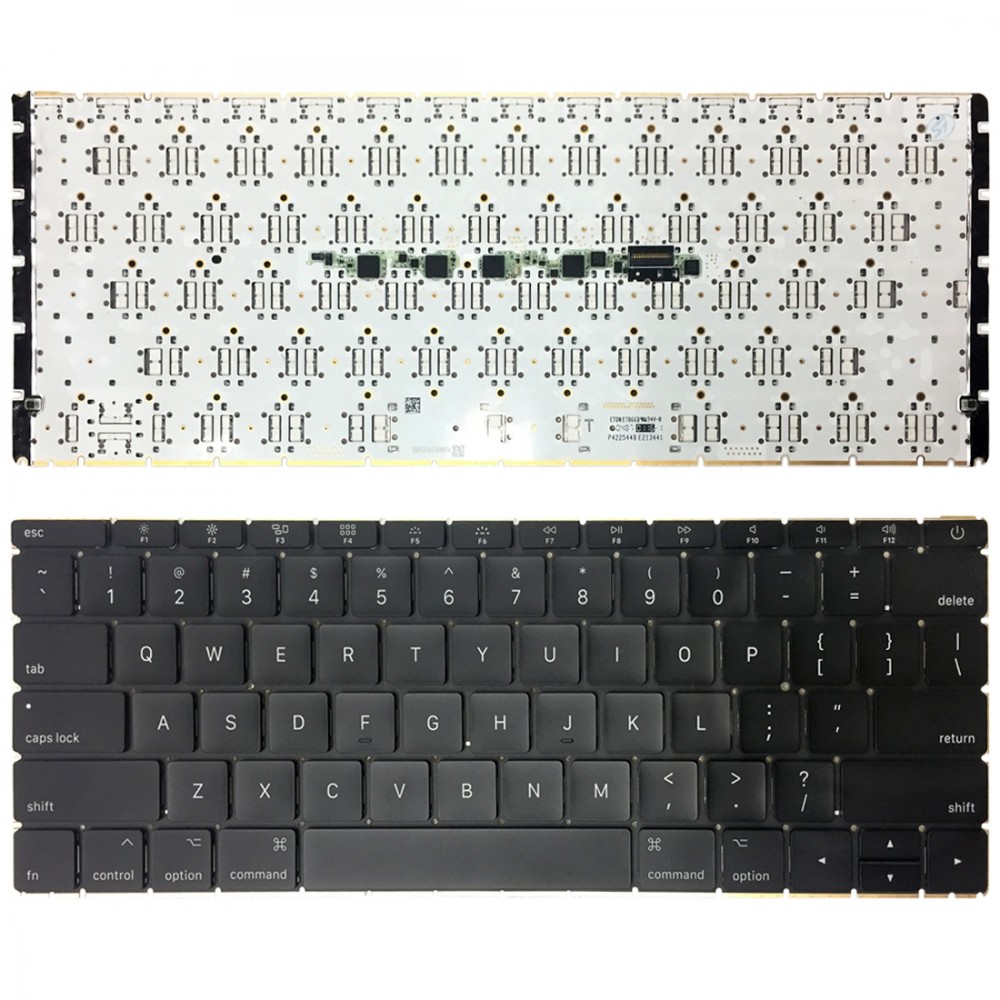 2016 Dual IC US Version Keyboard for MacBook 12 inch A1534 (2015 - 2017) Mac Replacement Parts Mac 12