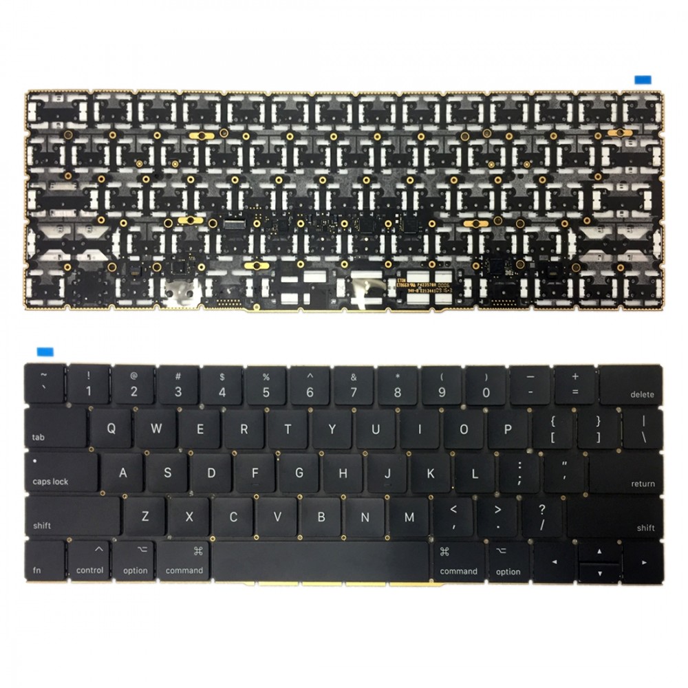 2016 US Version Keyboard for MacBook Pro 15.4 inch A1707 (2016 - 2017) / MacBook Pro 13.3 inch A1706 (2016 - 2017) Mac Replacement Parts Mac Pro 15