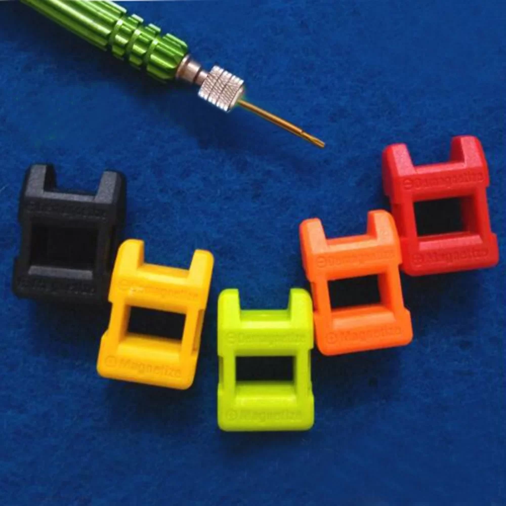 Picture of 4 PCS Screwdriver Plus Magnetizer Demagnetizer Degaussing Punch Random Color Delivery