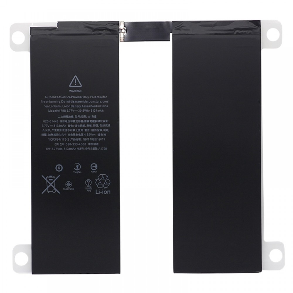 8134mAh Rechargeable Li-ion Battery for iPad Pro 10.5 A1709 A1798 A1852 iPhone Replacement Parts Apple iPad Pro 10.5