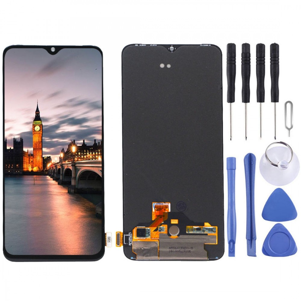 AMOLED Material LCD Screen and Digitizer Full Assembly for OnePlus 7(Black) Other Replacement Parts OnePlus 7