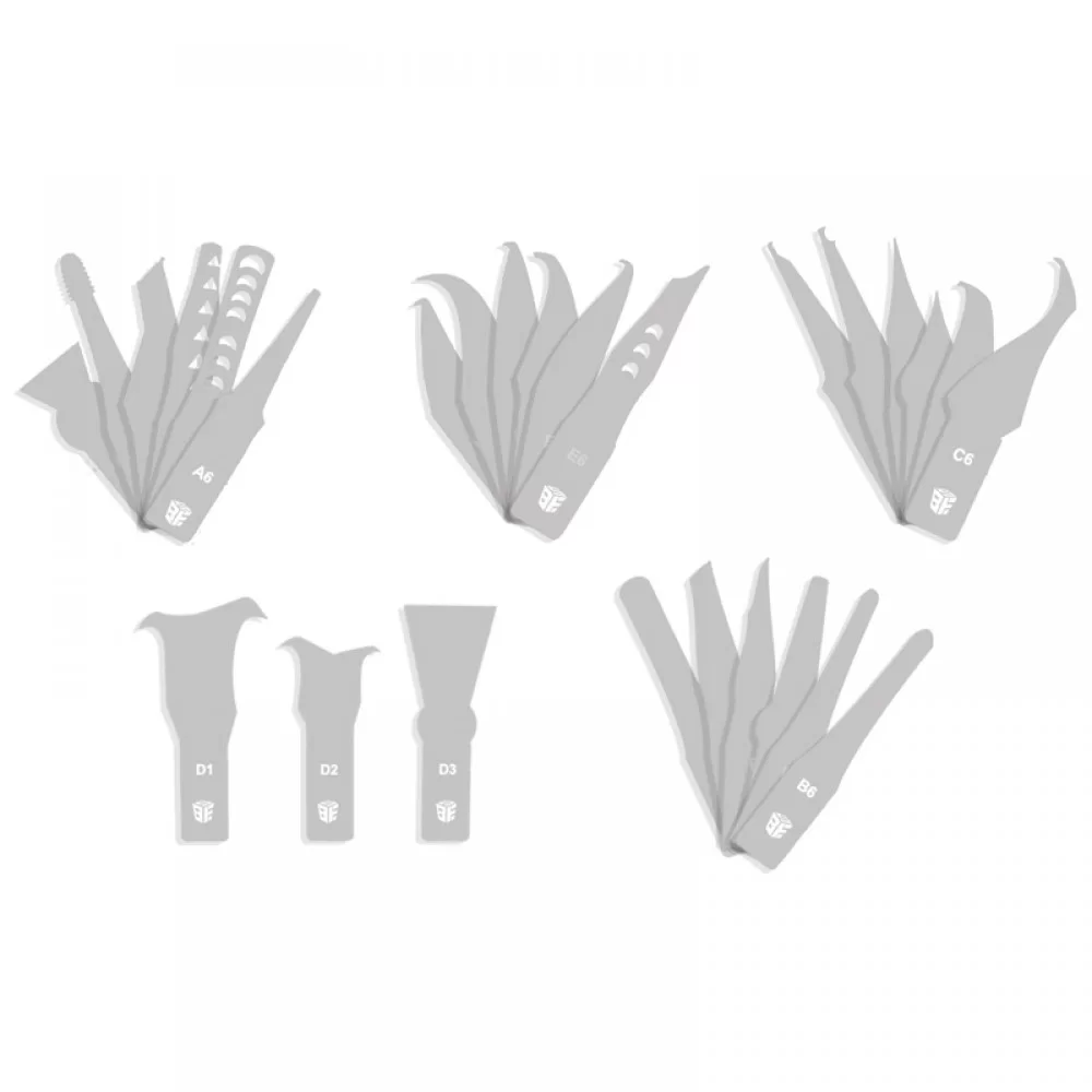 Picture of BEST-69A 27 PCS/Set Cutting Knife CPU Repairing tools
