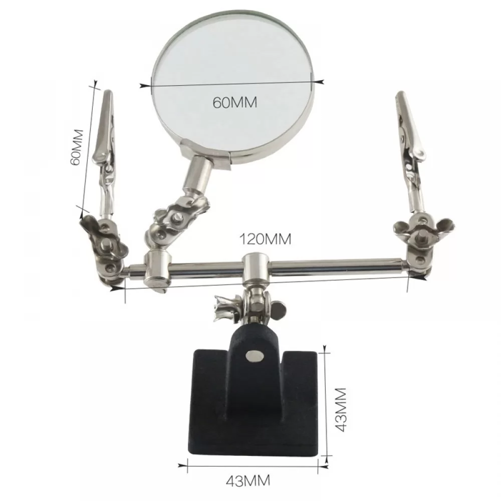 GEMWON Distortion-Free LED Magnifying Glass With Light