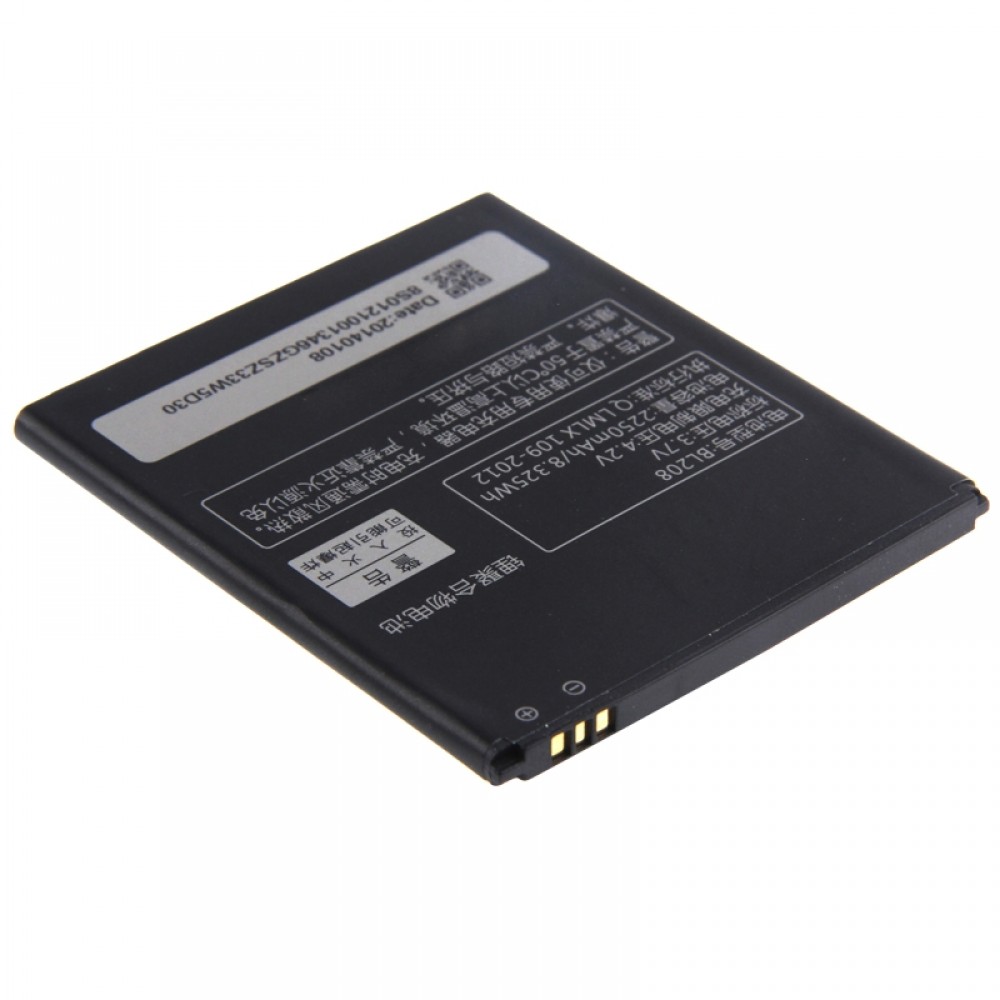 BL208 2250mAh Rechargeable Li-Polymer Battery for Lenovo S920 Other Replacement Parts Lenovo S920