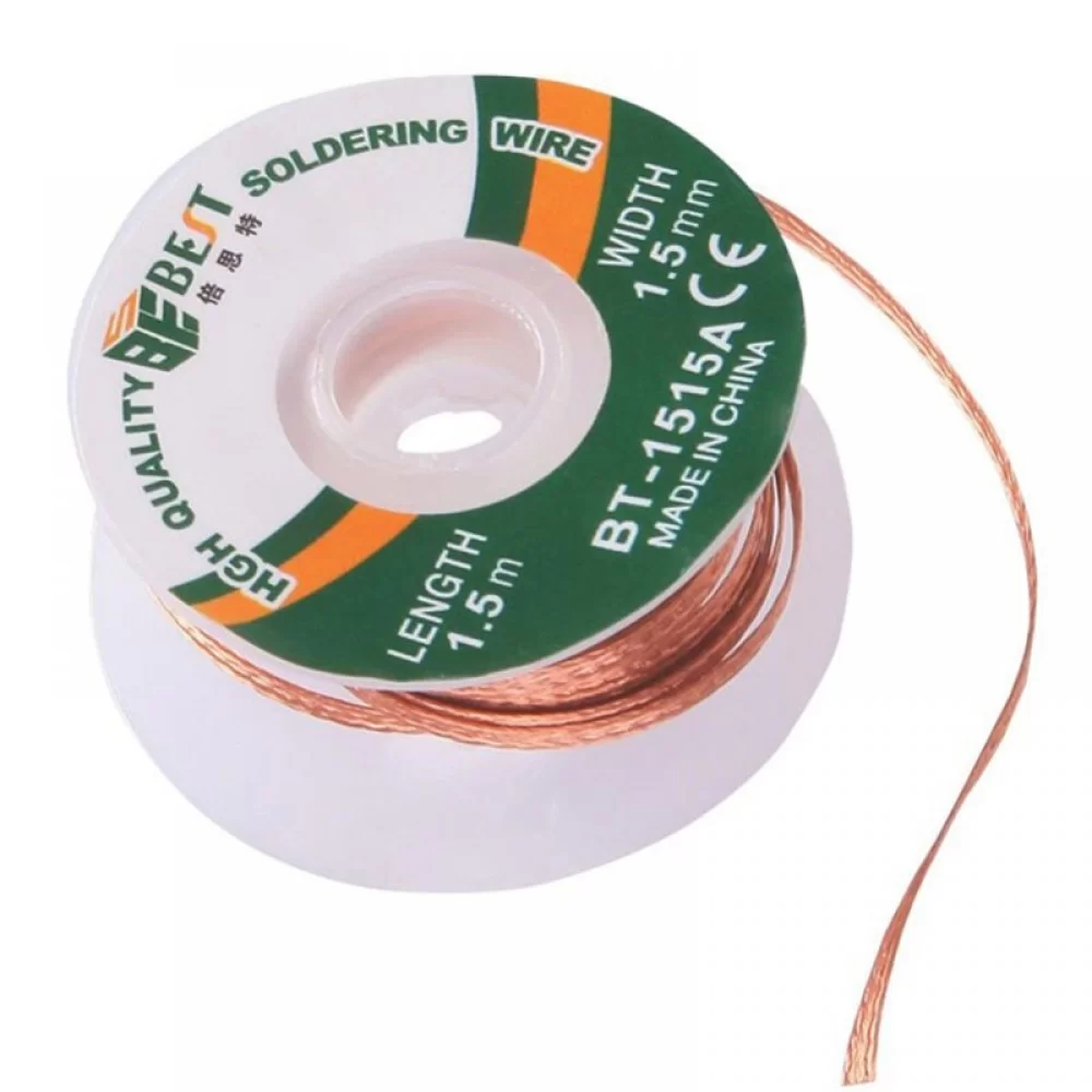 Picture of BST-1515A   Desoldering Wire Solder Remover Wire