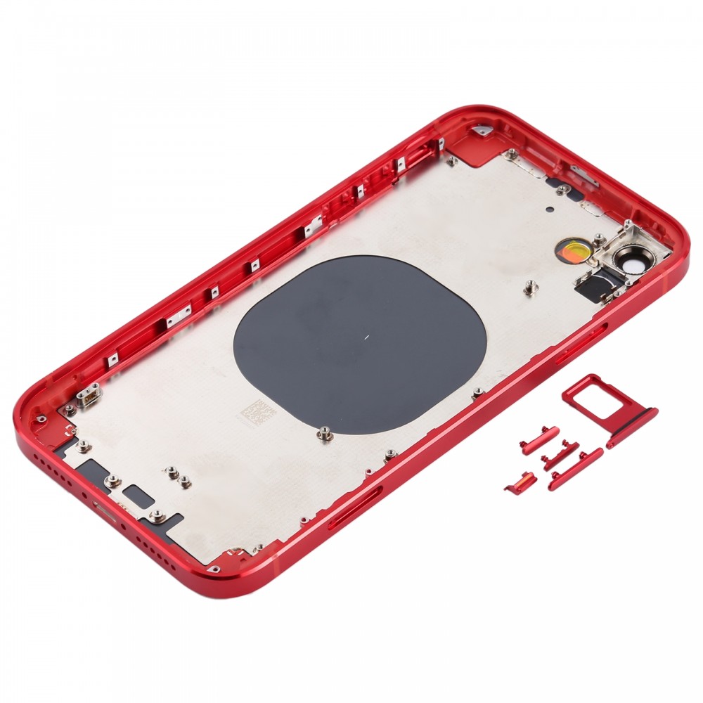 Back Housing Cover with Appearance Imitation of iPhone 12 for iPhone XR(Red) iPhone Replacement Parts Apple iPhone XR