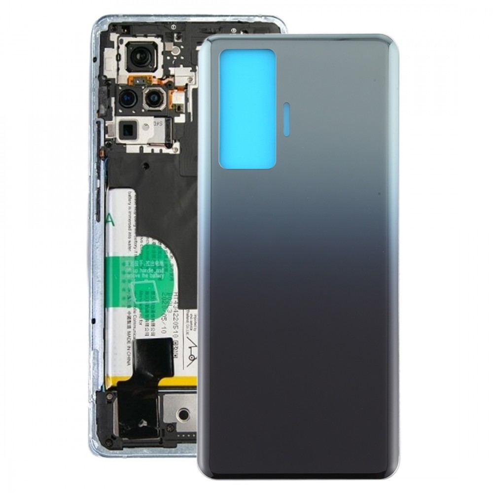 Battery Back Cover for Vivo X50 2004(Black) Vivo Replacement Parts Vivo X50