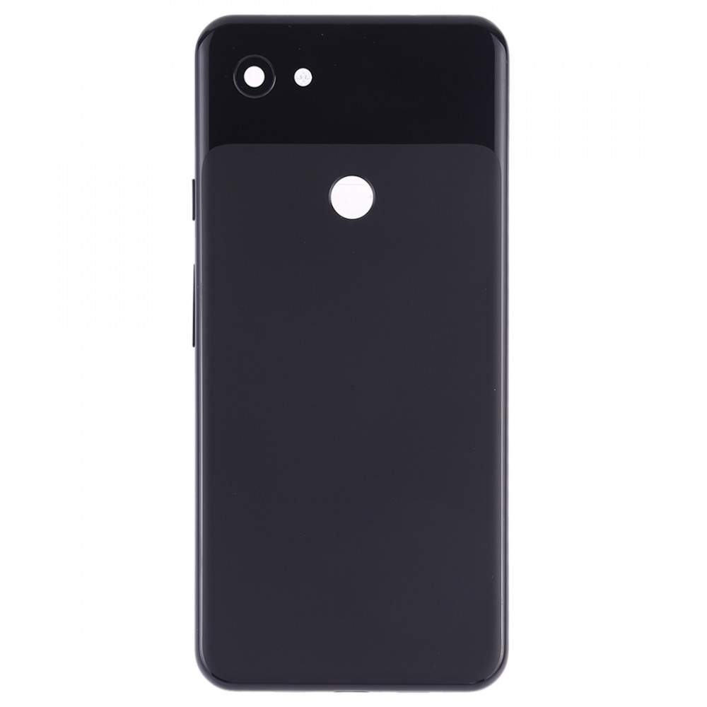 Battery Back Cover with Camera Lens & Side Keys for Google Pixel 3a XL(Black)  Google Pixel 3a XL