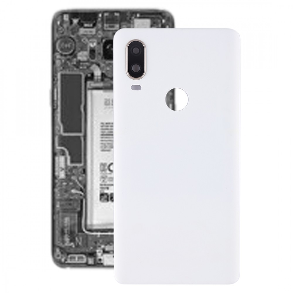 Battery Back Cover with Camera Lens for BQ Aquaris X2(White)  BQ Aquaris X2