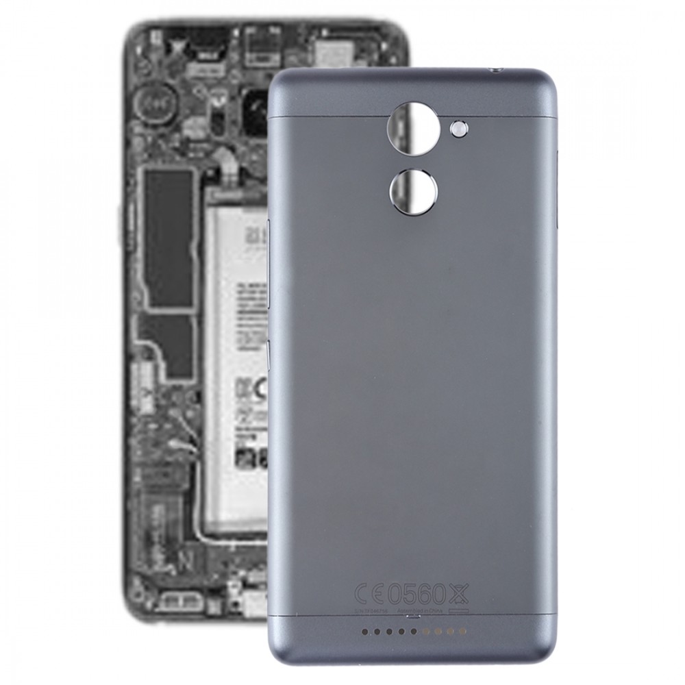 Battery Back Cover with Side Keys for BQ Aquaris U Plus(Grey)  BQ Aquaris U Plus