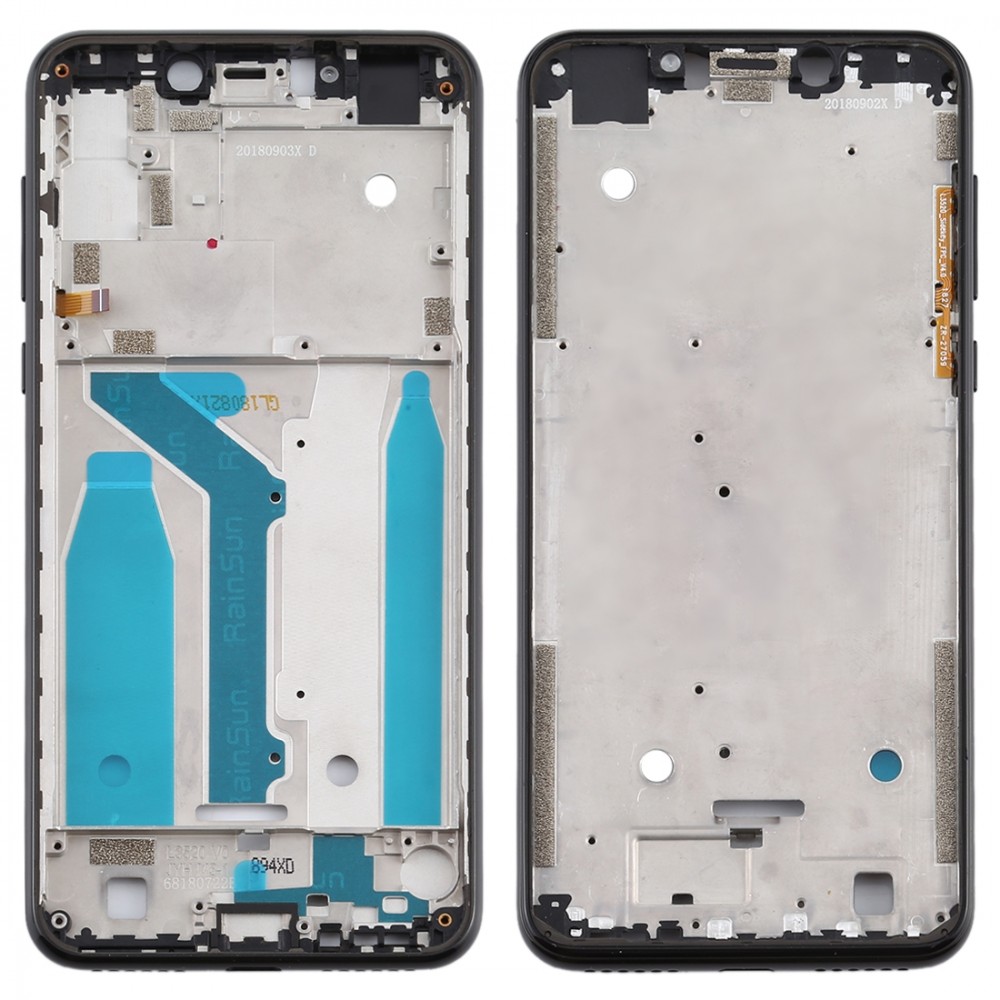 Front Housing LCD Frame Bezel Plate for Motorola Moto One (P30 Play) (Black) Other Replacement Parts Motorola One (P30 Play)