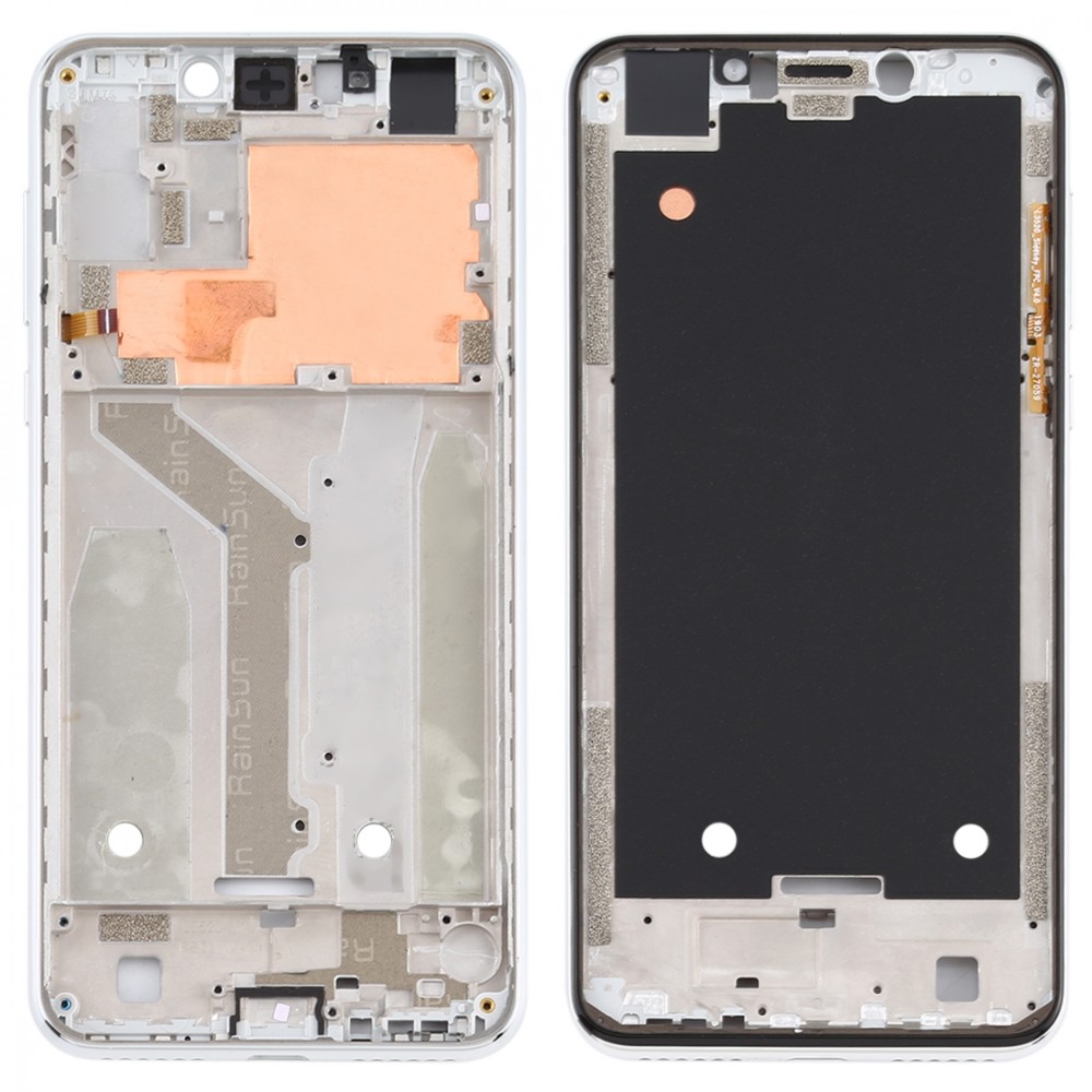 Front Housing LCD Frame Bezel Plate for Motorola Moto One (P30 Play) (Silver) Other Replacement Parts Motorola One (P30 Play)