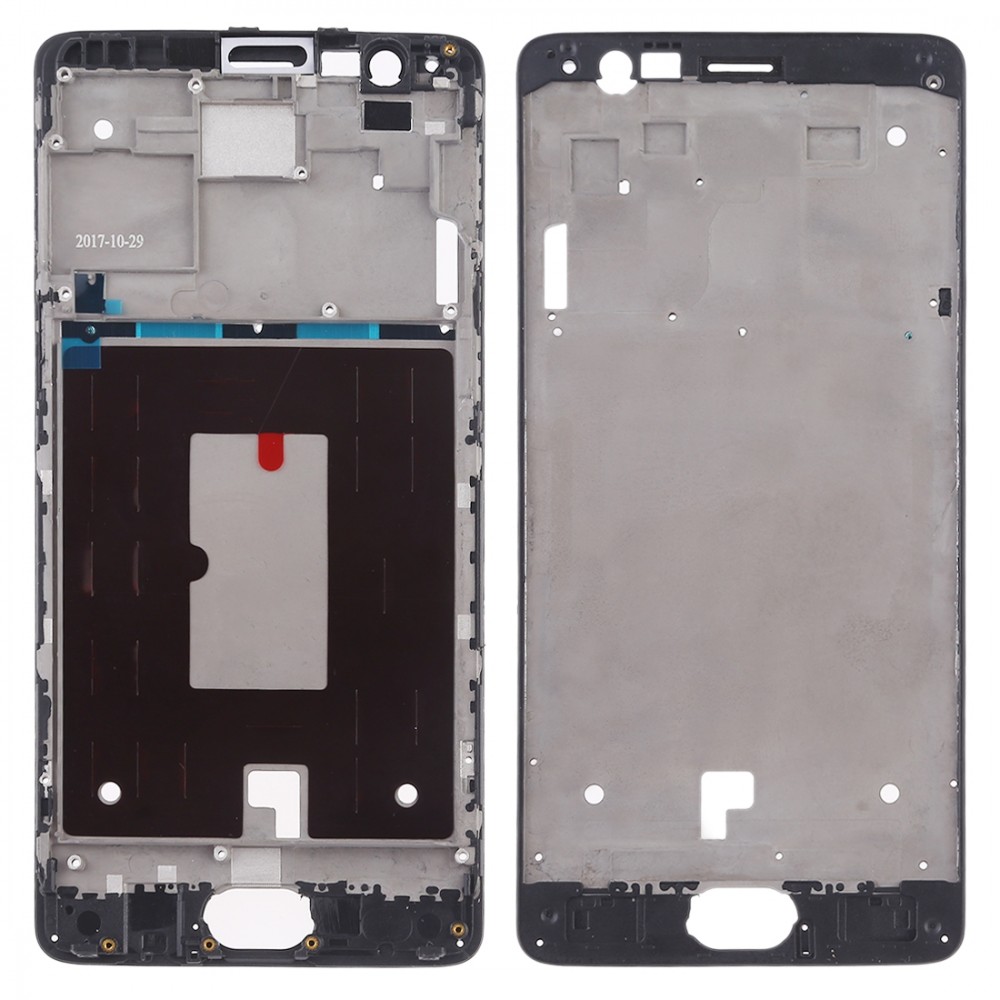 Front Housing LCD Frame Bezel Plate for OnePlus 3 (Black) Other Replacement Parts OnePlus 3