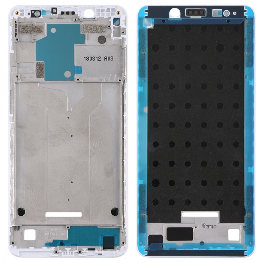 Front Housing LCD Frame Bezel for Xiaomi Redmi Note 5(White) Xiaomi Replacement Parts Xiaomi Redmi Note 5