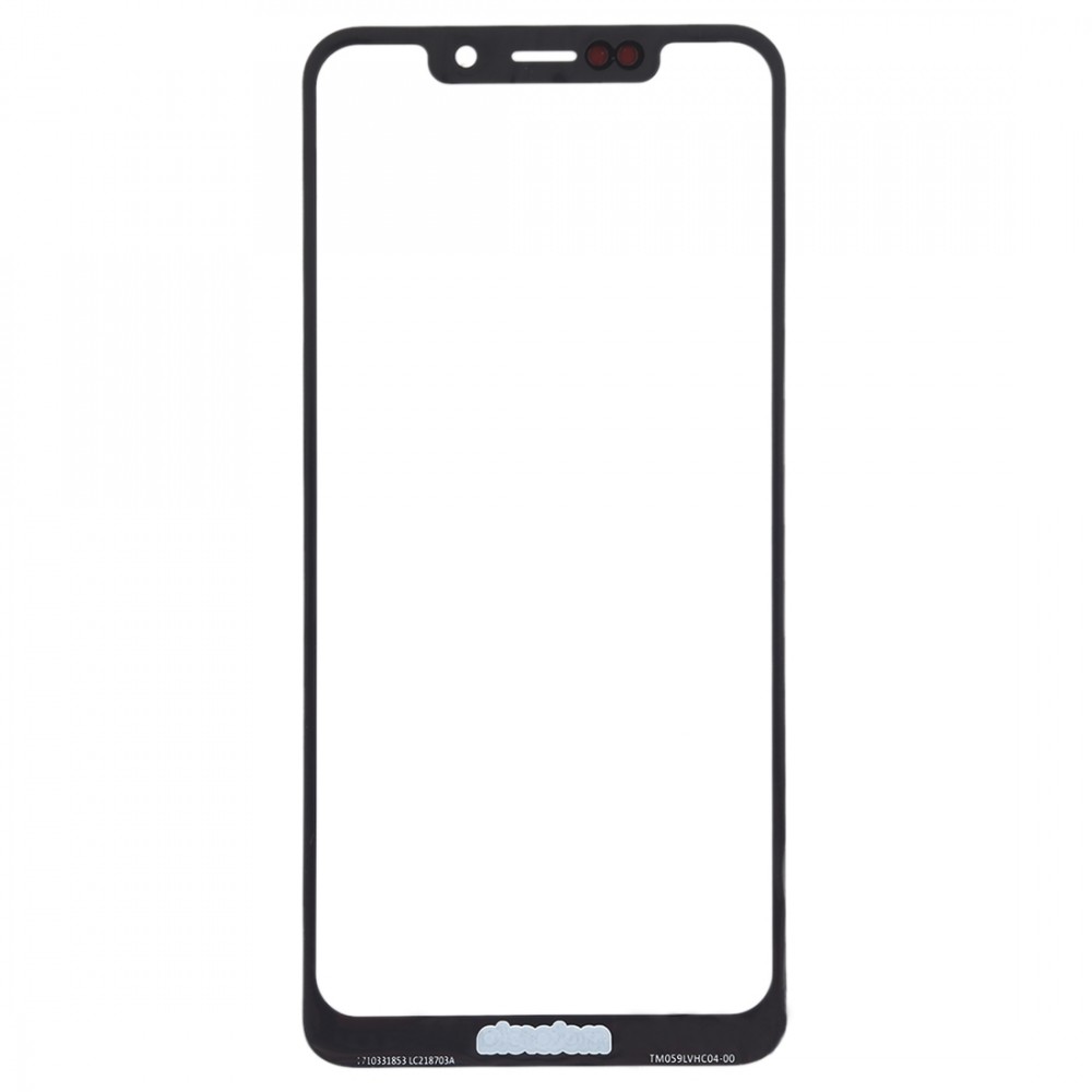 Front Screen Outer Glass Lens for Motorola One (P30 Play)(Black) Other Replacement Parts Motorola One (P30 Play)