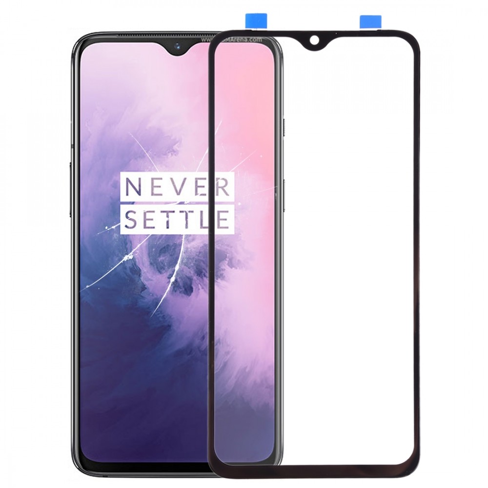 Front Screen Outer Glass Lens for OnePlus 7 (Black) Other Replacement Parts OnePlus 7