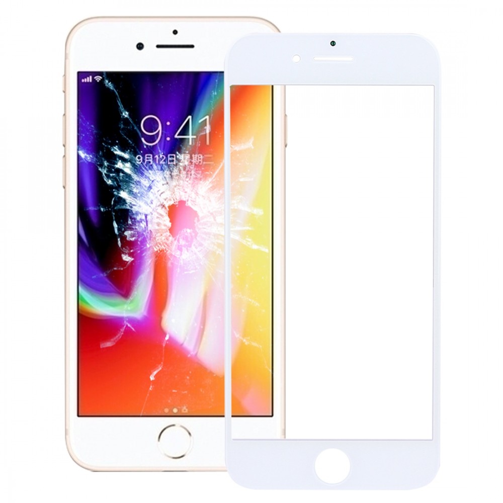 Front Screen Outer Glass Lens for iPhone 8 (White) iPhone Replacement Parts Apple iPhone 8