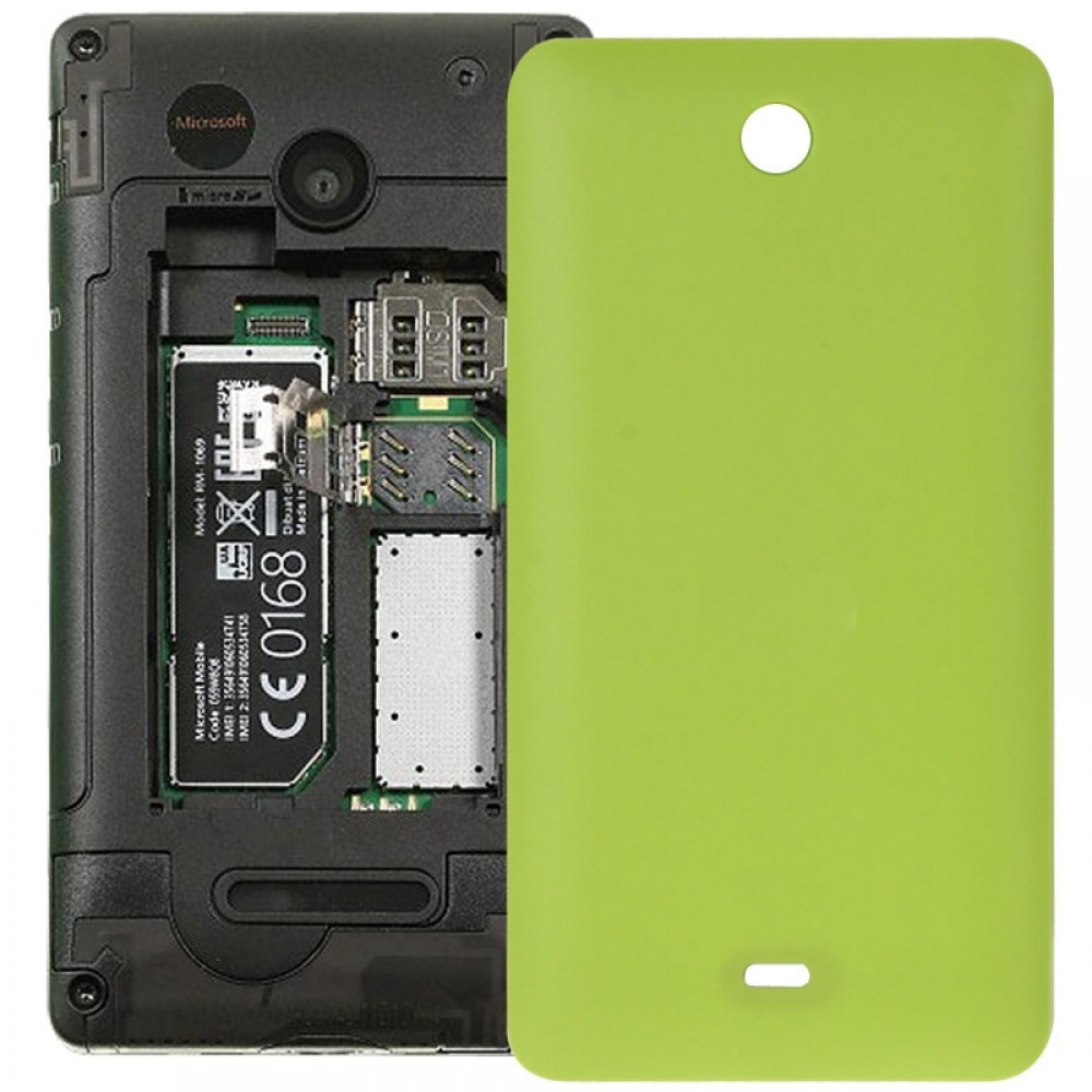 Frosted Battery Back Cover  for Microsoft Lumia 430(Green) Other Replacement Parts Microsoft Lumia 430