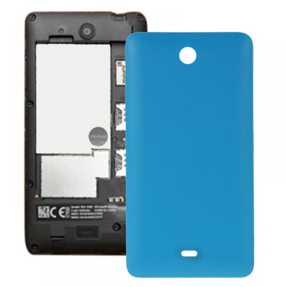 Frosted Surface Plastic Back Housing Cover for Microsoft Lumia 430(Blue) Other Replacement Parts Microsoft Lumia 430