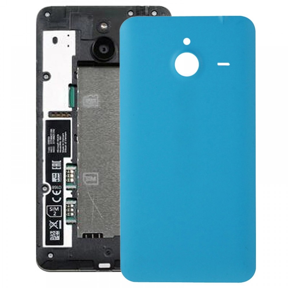 Frosted Surface Plastic Back Housing Cover  for Microsoft Lumia 640XL(Blue) Other Replacement Parts Microsoft Lumia 640 XL