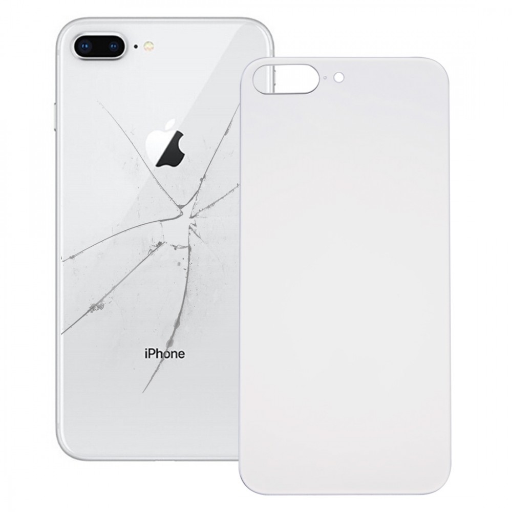 Glass Battery Back Cover for iPhone 8 Plus (Silver) iPhone Replacement Parts Apple iPhone 8 Plus