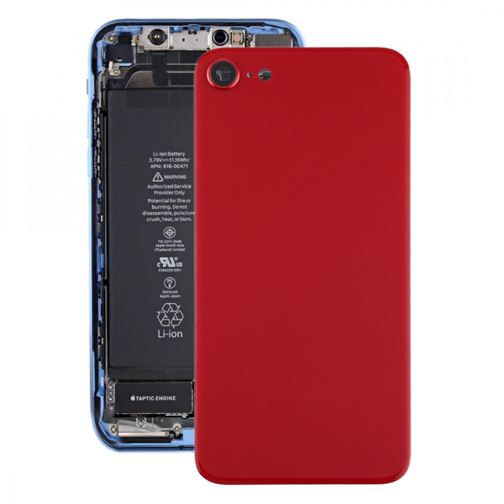 Glass Battery Back Cover for iPhone SE 2020(Red) iPhone Replacement Parts Apple iPhone SE 2020