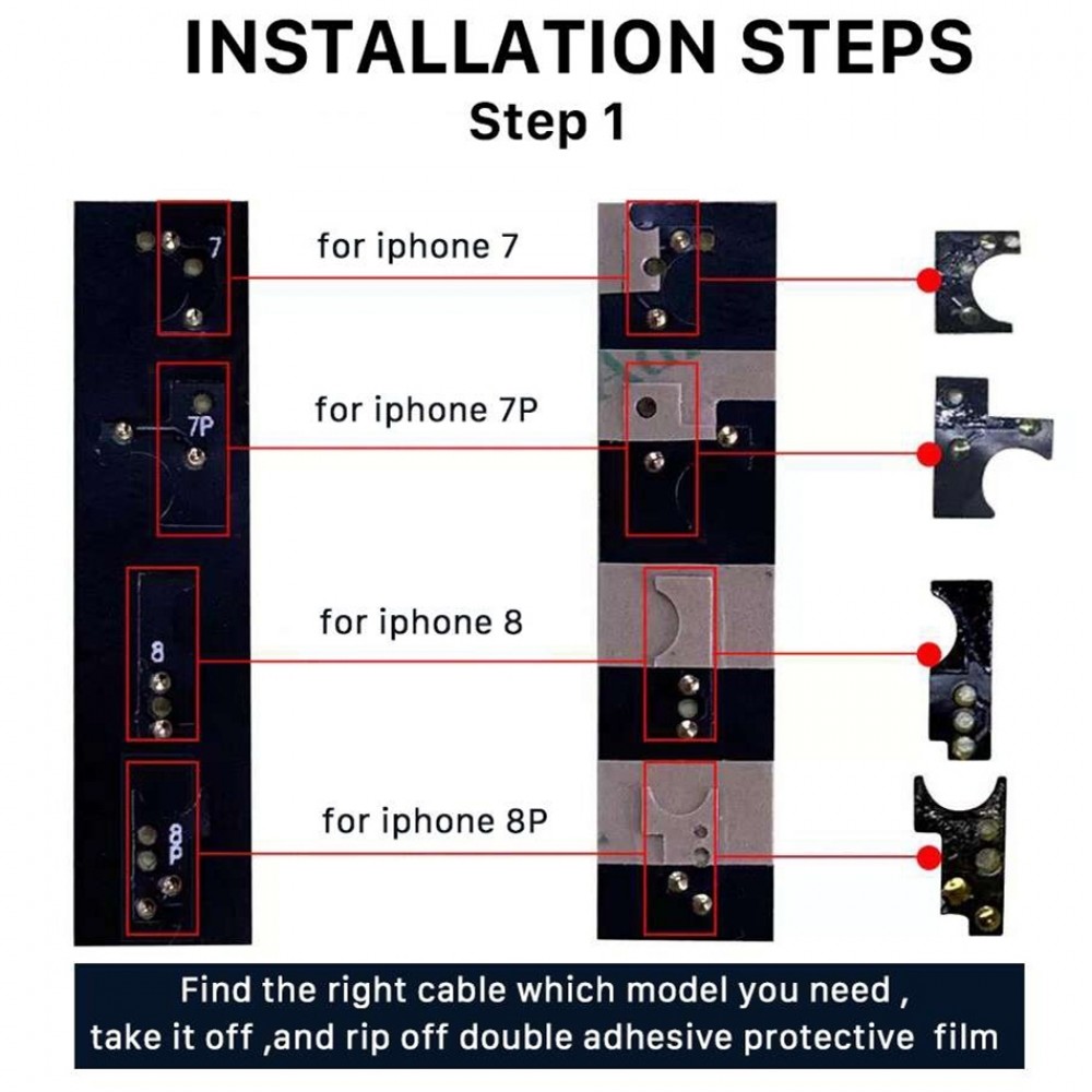 Home Button (5th gen) with Flex Cable for iPhone 8 Plus / 7 Plus / 8 / 7 (White) iPhone Replacement Parts Apple iPhone 8