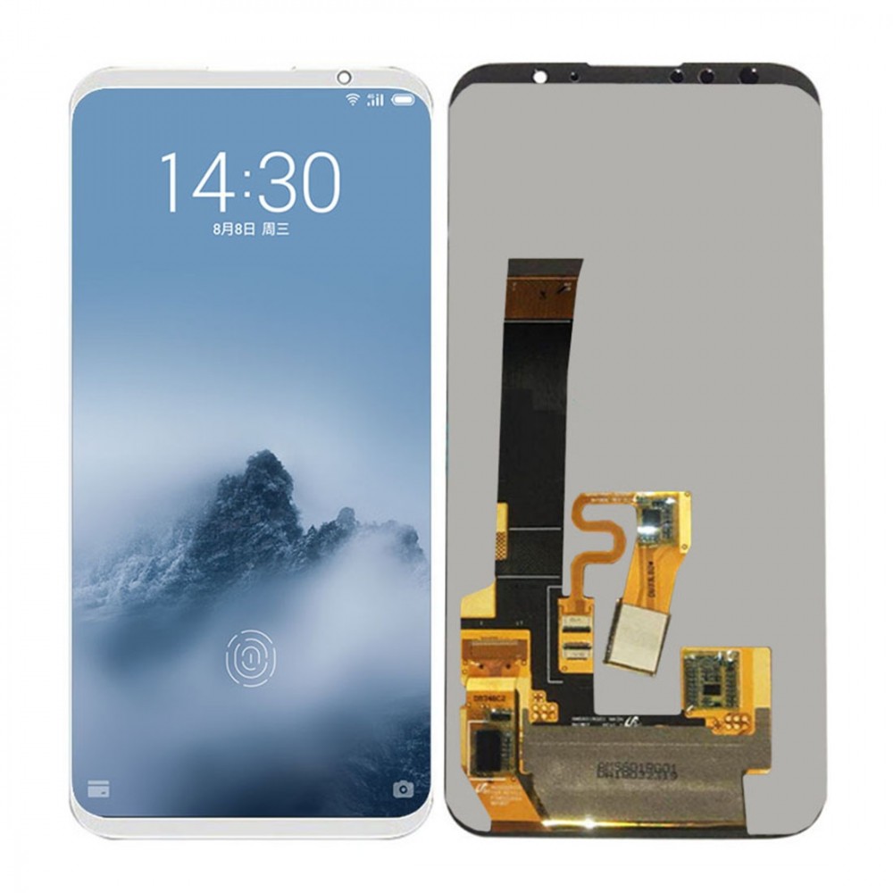 LCD Screen And Digitizer Full Assembly For Meizu 16 / 16th / M882H / M882Q(White) Meizu Replacement Parts Meizu 16