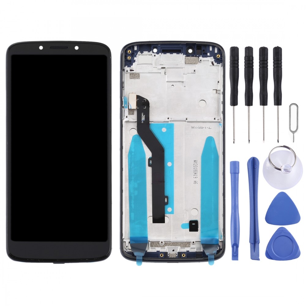 LCD Screen and Digitizer Full Assembly With Frame for Motorola Moto G6 Play(Black) Other Replacement Parts Motorola Moto G6 Play