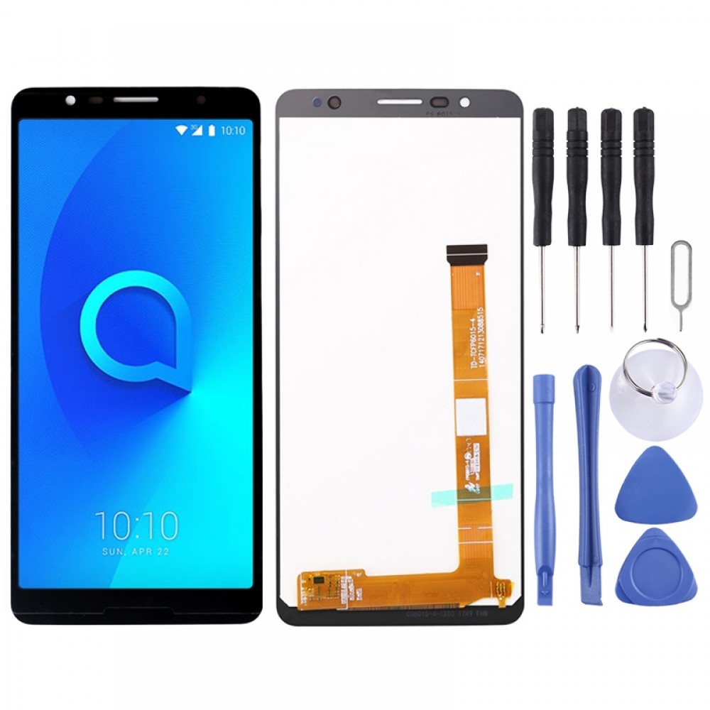 LCD Screen and Digitizer Full Assembly for Alcatel 3C OT5026 (Black)  Alcatel 3C