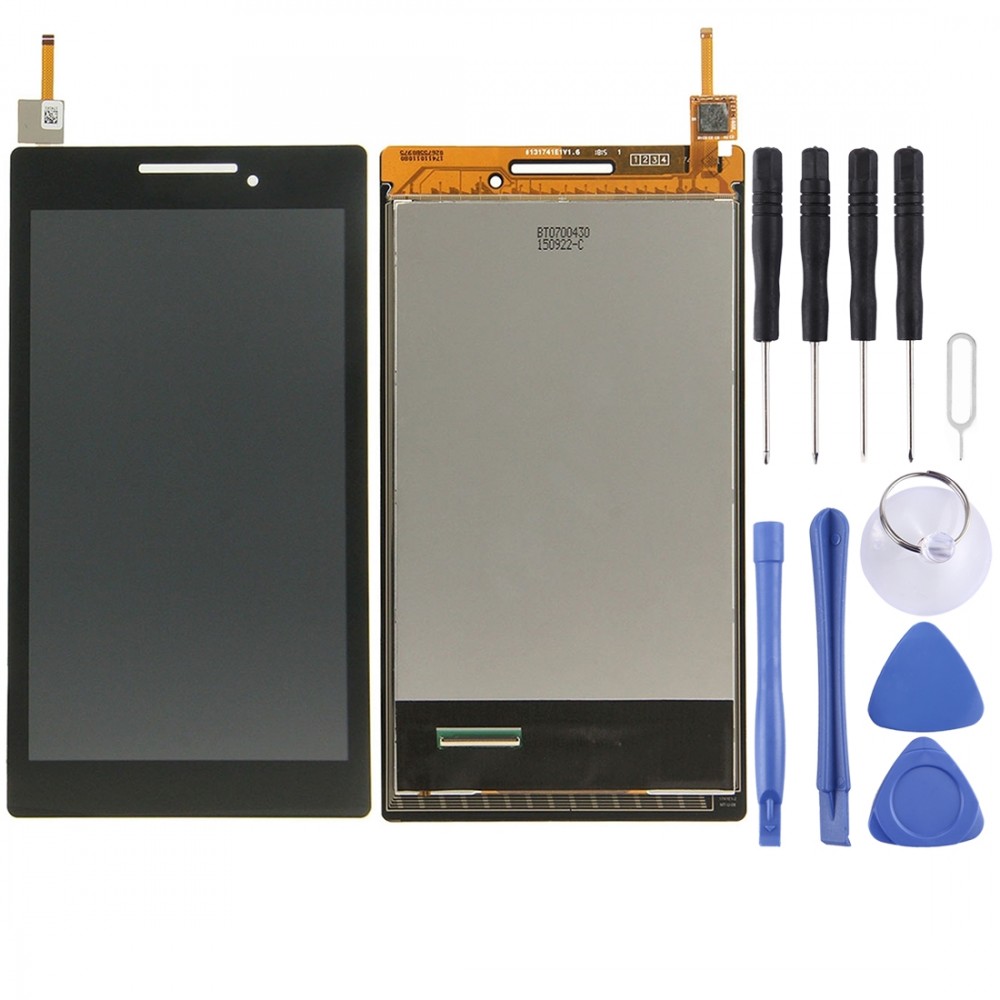 LCD Screen and Digitizer Full Assembly for Lenovo TAB 2 A7-10(Black) Other Replacement Parts Lenovo Tab 2 A7-10