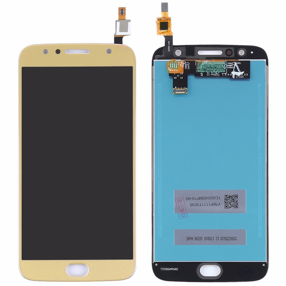 LCD Screen and Digitizer Full Assembly for Motorola Moto G5S Plus(Gold) Other Replacement Parts Motorola Moto G5S Plus