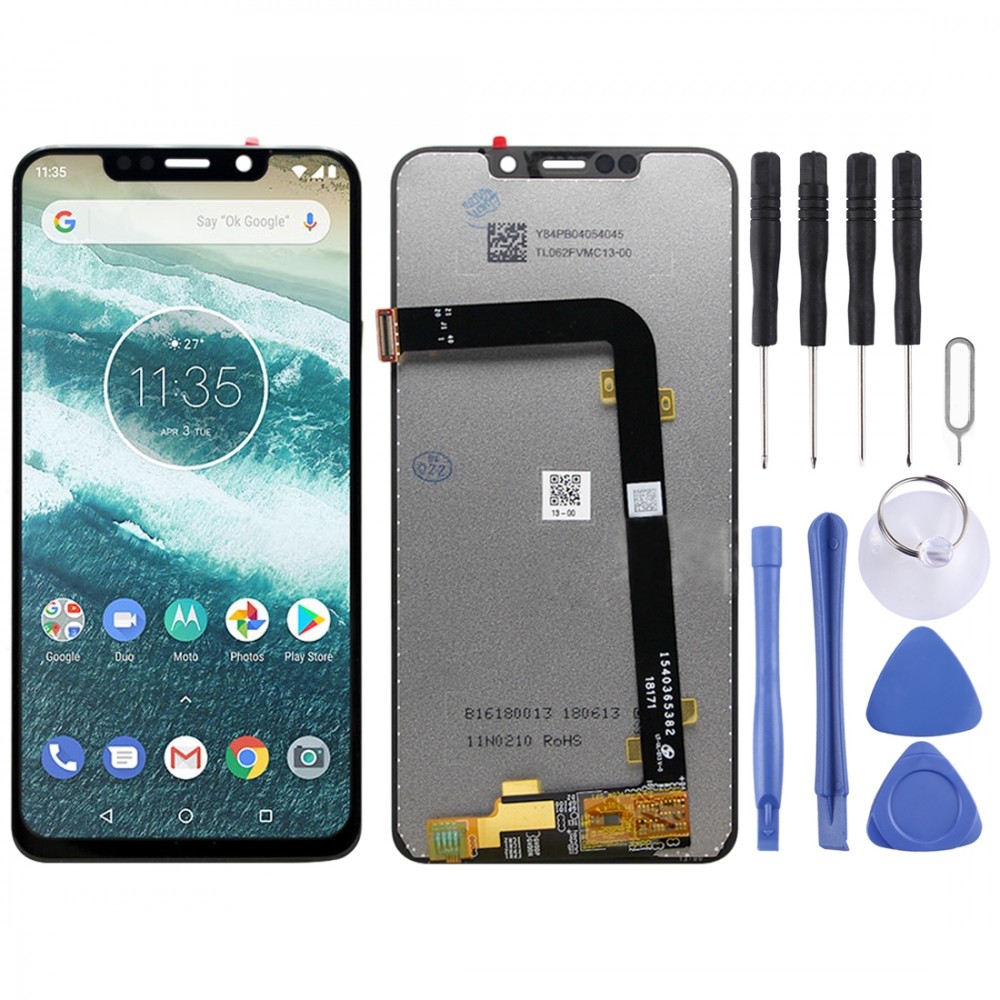 LCD Screen and Digitizer Full Assembly for Motorola One Power (P30 Note) (Black) Other Replacement Parts Motorola One Power (P30 Note)