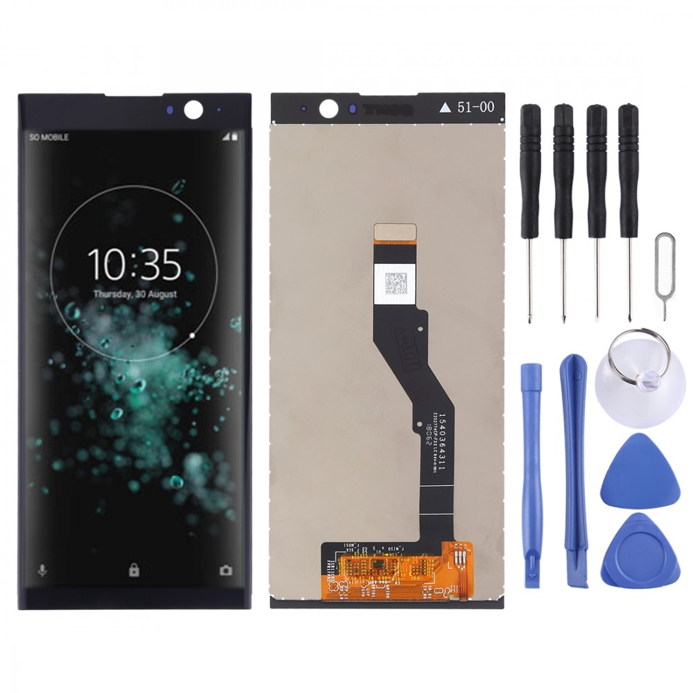 LCD Screen and Digitizer Full Assembly for Sony Xperia XA2 Plus(Black) Sony Replacement Parts Sony Xperia XA2 Plus