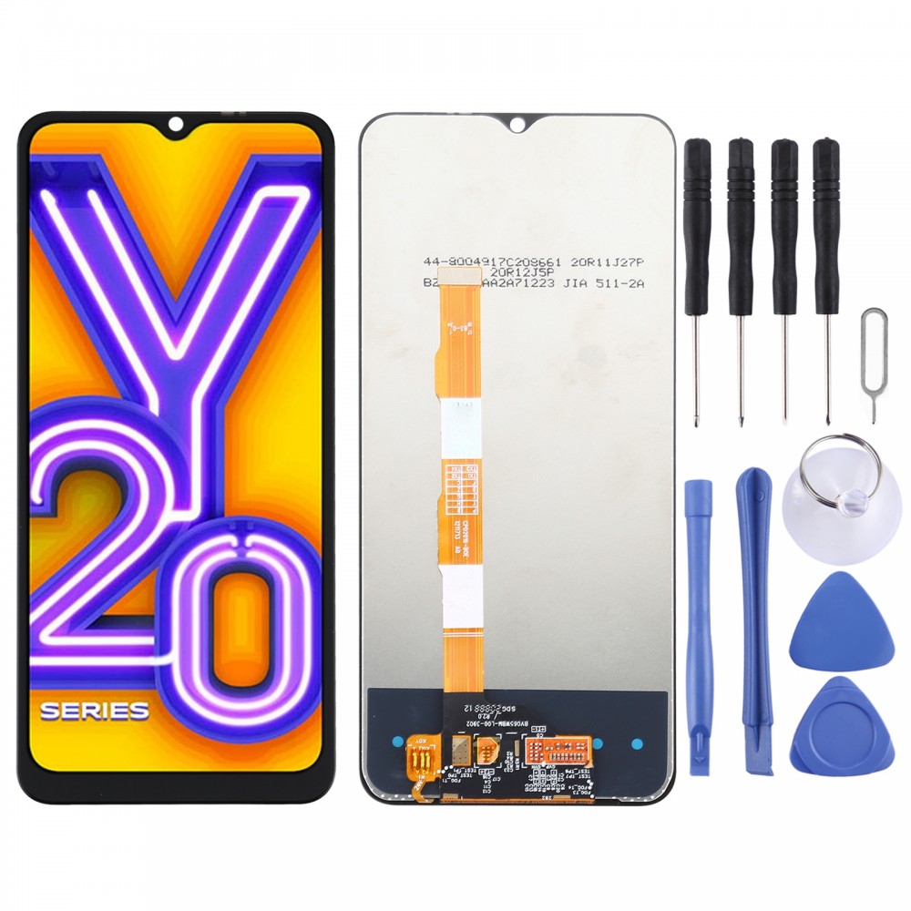 LCD Screen and Digitizer Full Assembly for Vivo Y20 / Y20i / Y30 (China) V2029 V2027 V2034A Vivo Replacement Parts Vivo Y20