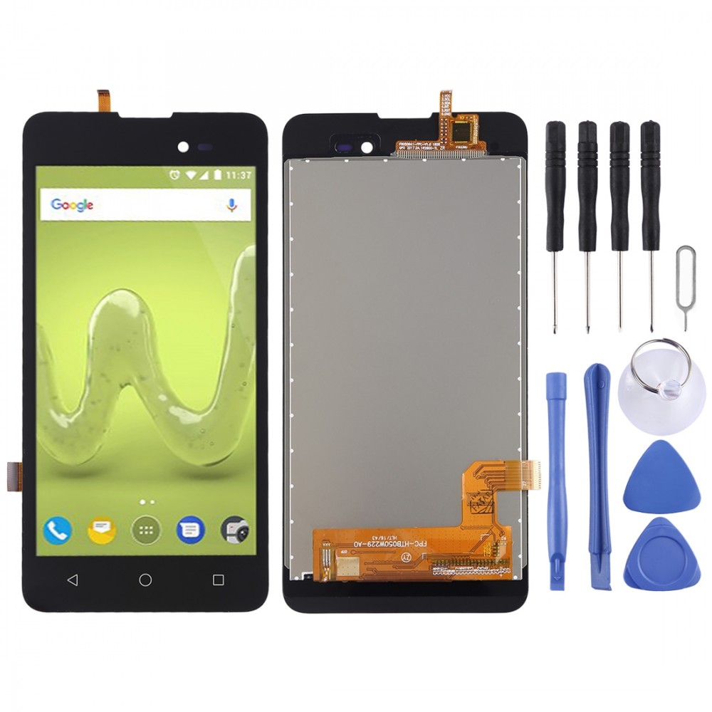 LCD Screen and Digitizer Full Assembly for Wiko Sunny 2 Plus(Black)  Wiko Sunny2 Plus