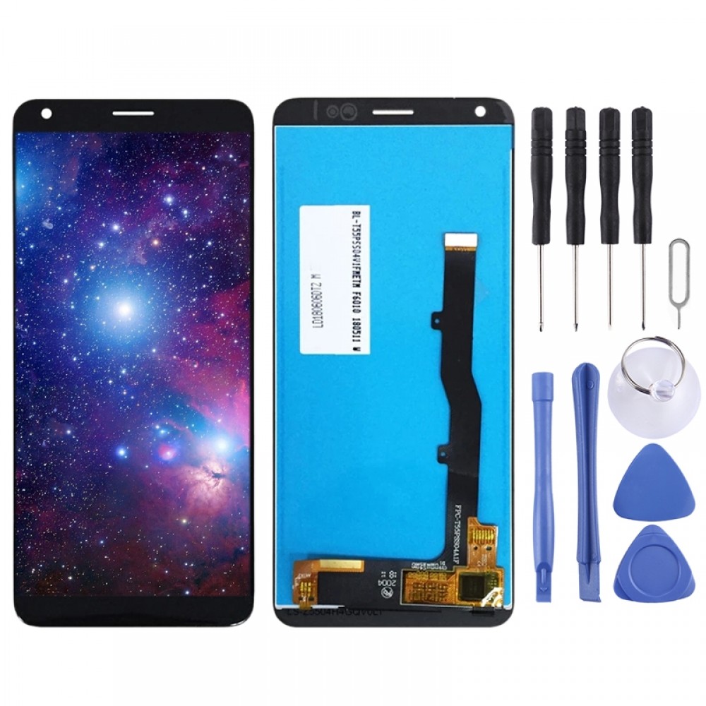 LCD Screen and Digitizer Full Assembly for ZTE Blade A530 A606 (Black)  ZTE Blade A530