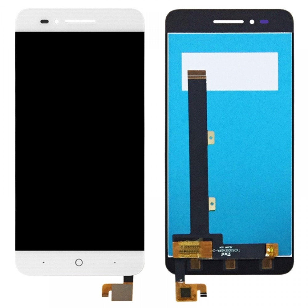 LCD Screen and Digitizer Full Assembly for ZTE Blade A610 A610C (White)  ZTE Blade A610