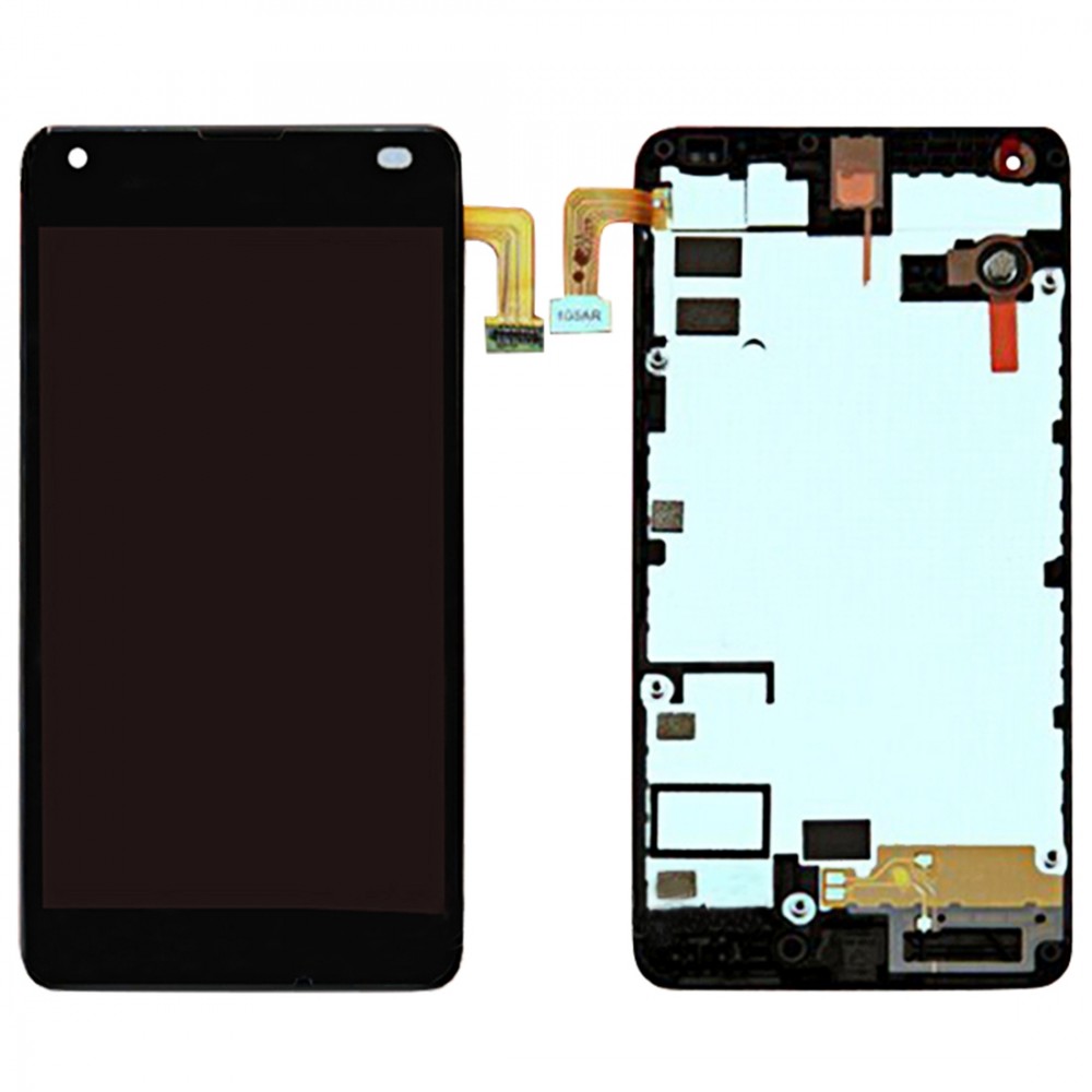 LCD Screen and Digitizer Full Assembly with Frame For Microsoft Lumia 550 (Black) Other Replacement Parts Microsoft Lumia 550