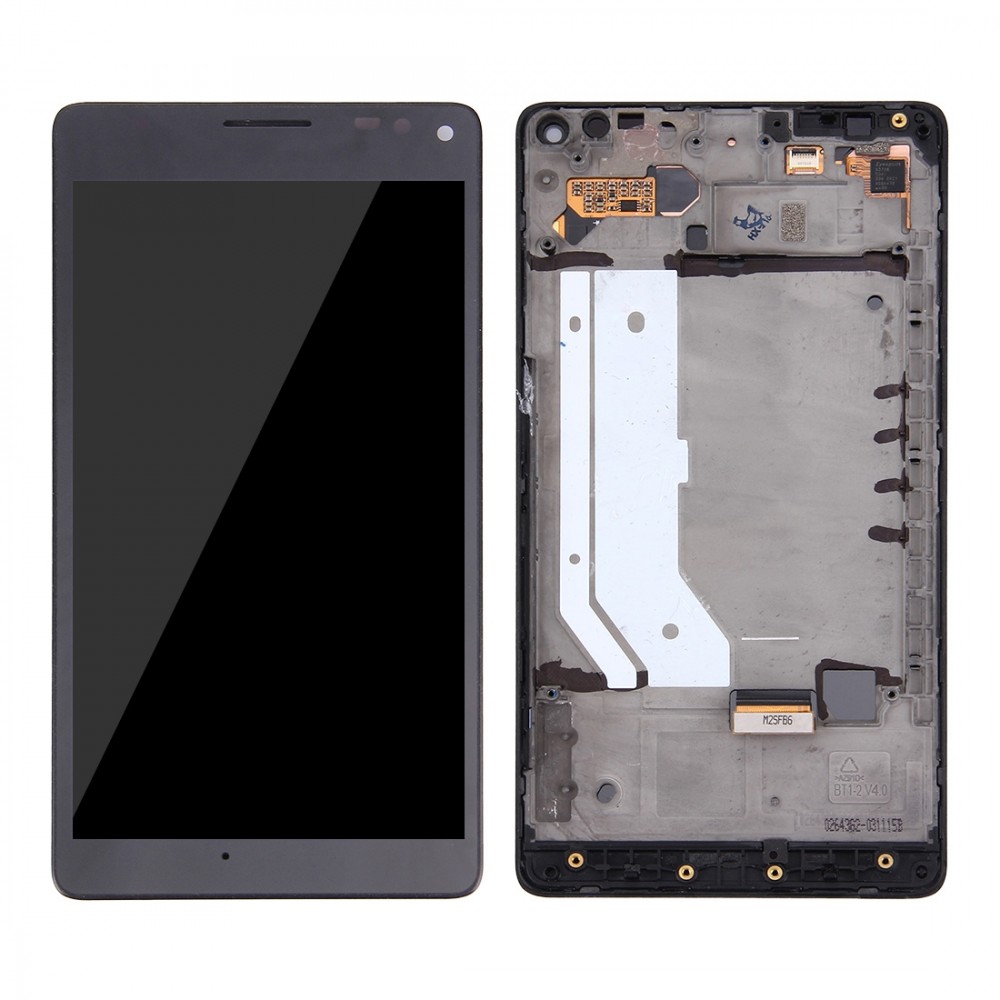 LCD Screen and Digitizer Full Assembly with Frame For Microsoft Lumia 950XL (Black) Other Replacement Parts Microsoft Lumia 950 XL